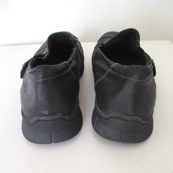 Earth Origins "Naya" Womens Black Leather Casual Flat Loafer NWOB - Size 8.5M - Picture 8 of 9